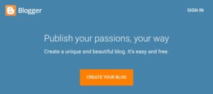 Start a blog