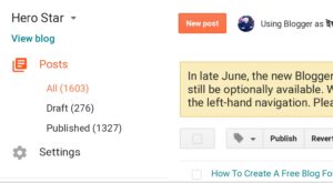 how to write blog post