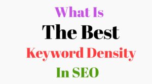 What is the keyword density In SEO